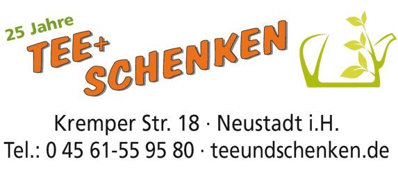 Kemper Straße 18, 23730 Neustadt in Holstein, Telefon 04561-559580, www.teeundschenken.de