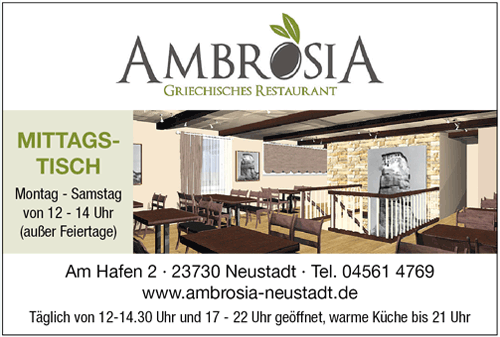 Am Hafen 2 • 23730 Neustadt • Tel. 04561 4769