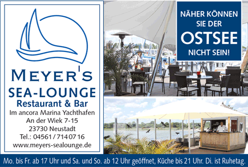Im ancora Marina Yachthafen, An der Wiek 7-15, 23730 Neustadt Tel.: 04561 / 7140716